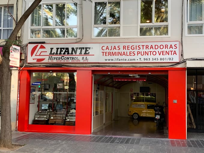 Lifante Hipercontrol Datos de Contacto tpv y cajas registradoras
